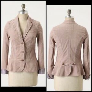 Anthro Pilcro and the Letterpress Corduroy Jacket
